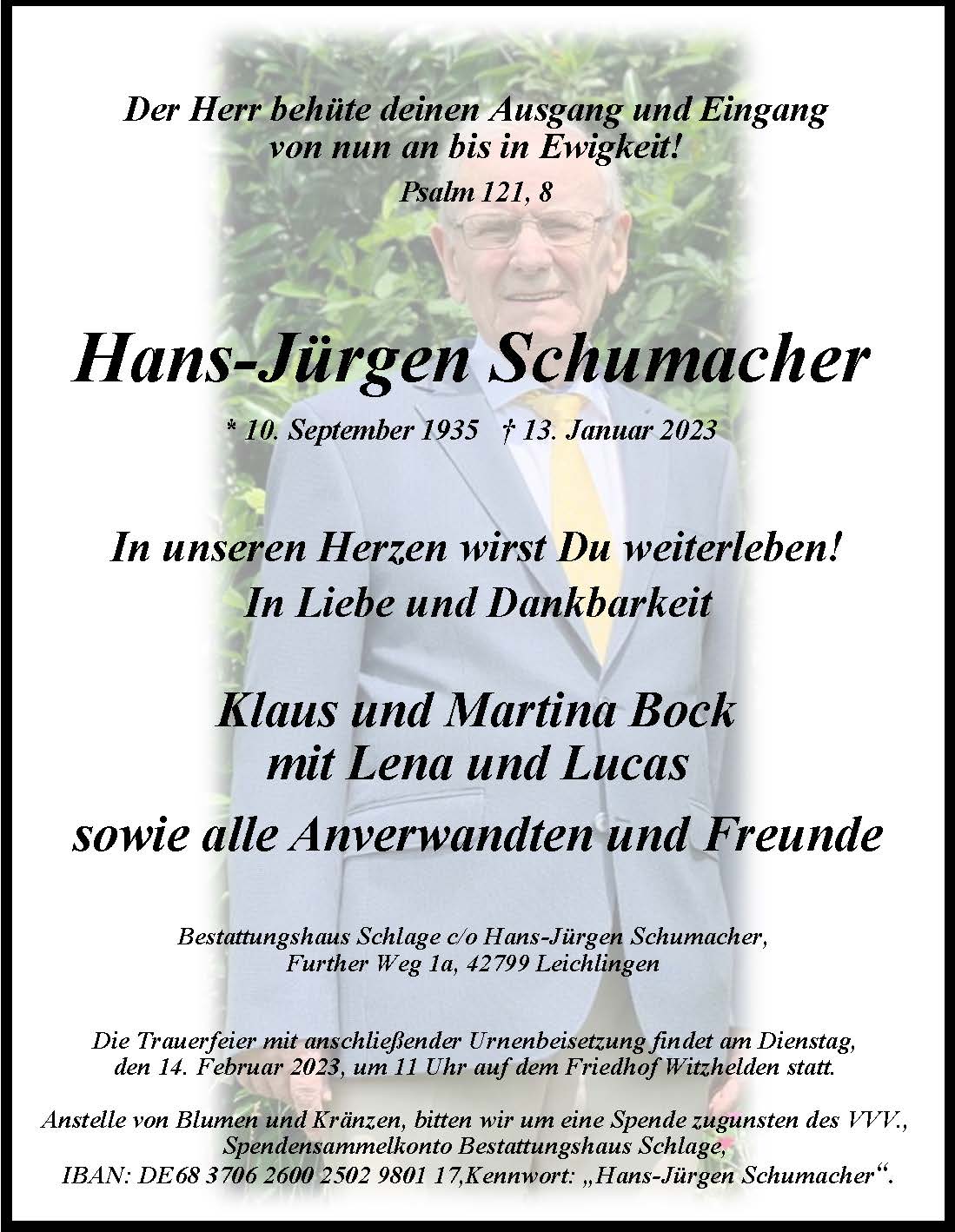 Hans-Jürgen Schumacher