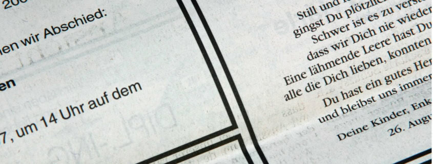 Traueranzeige