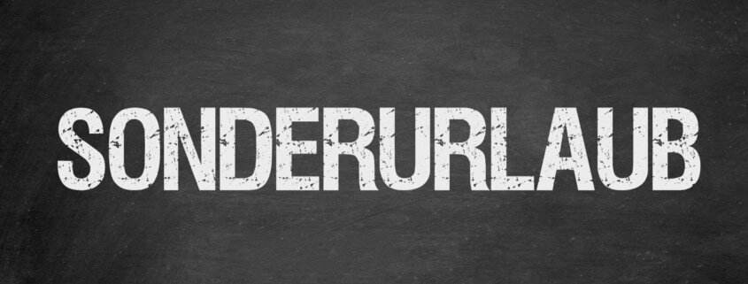 Sonderurlaub im Todesfall