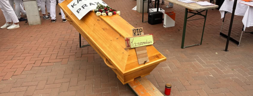 Protest gegen Gesundheitsreform